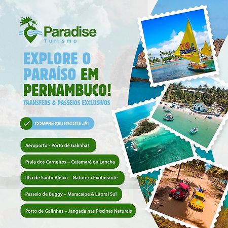 Flat Praia Dos Carneiros Eco Resort 26 Tamandaré Extérieur photo
